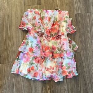 Abercrombie strapless dress